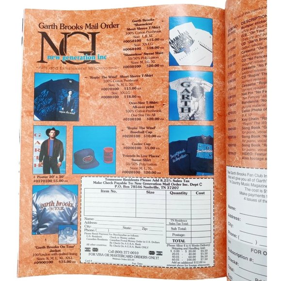 Vintage The Believer Magazine Garth Brooks Country Music 1992 Stetson McBride - Picture 7 of 11